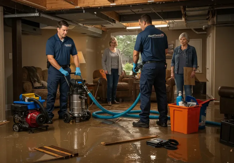 Basement Water Extraction and Removal Techniques process in Vander, NC